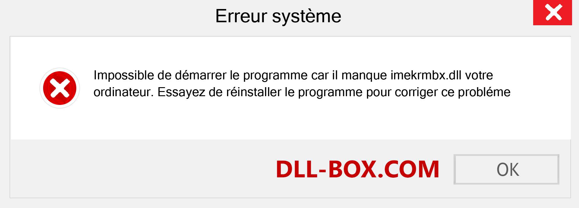 Le fichier imekrmbx.dll est manquant ?. Télécharger pour Windows 7, 8, 10 - Correction de l'erreur manquante imekrmbx dll sur Windows, photos, images